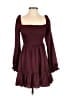 Reset 100% Polyester Burgundy Casual Dress Size M - photo 1