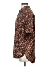Sandro Animal Print Brown Short Sleeve Blouse Size Sm (1) - photo 5