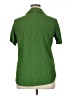 Fred David Green Short Sleeve Blouse Size XL - photo 2