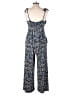 LOFT Beach Paisley Blue Jumpsuit Size M - photo 2