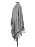 CAbi 100% Cotton Gray Poncho Size S - photo 5