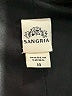 Sangria 100% Polyester Paisley Black Green Cocktail Dress Size 14 - photo 7