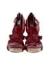 Cole Haan Color Block Burgundy Sandals Size 9 1/2 - photo 2