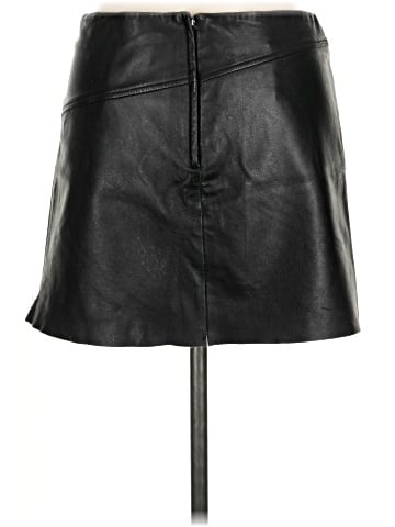 BCBGMAXAZRIA Leather Skirt (view 2)