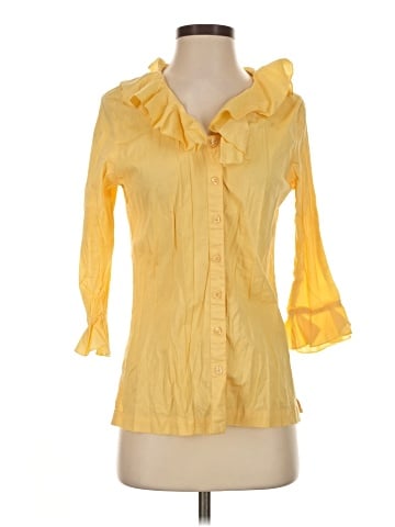 PASSPORTS 3/4 Sleeve Blouse (view 1)