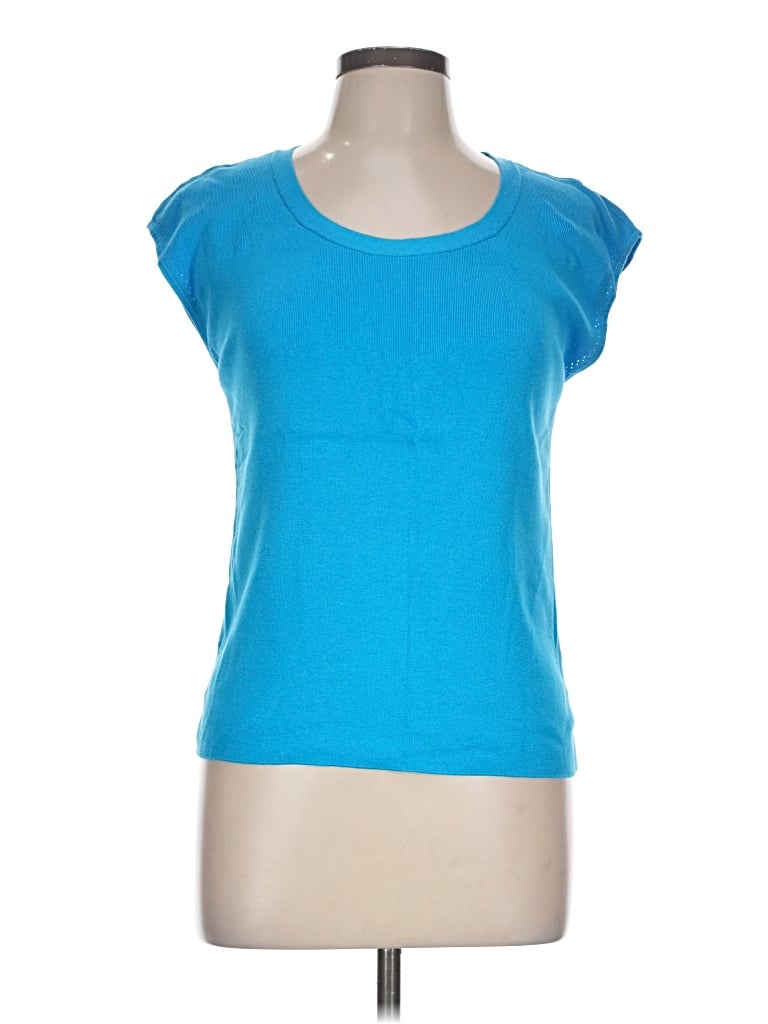Pre-owned Talbots Sleeveless T-shirt In Blue