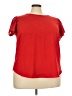 Ann Taylor LOFT Red Short Sleeve Top Size 22 - photo 1