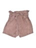 Thread & Supply 100% Tencel Animal Print Brown Shorts Size S - photo 1