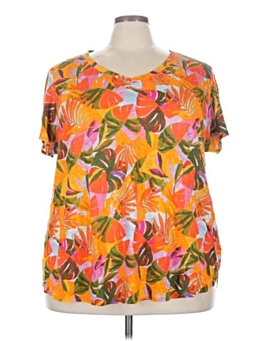 C&C California Short Sleeve Blouse (view 1)