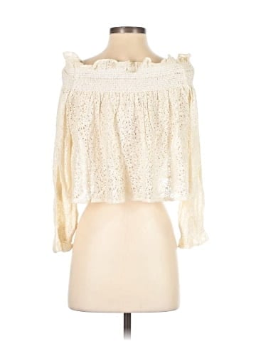 Chan Luu 3/4 Sleeve Blouse (view 2)