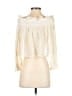 Chan Luu 100% Cotton Ivory 3/4 Sleeve Blouse Size S - photo 2