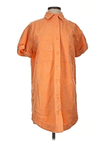 FRNCH Short Sleeve Button-Down Shirt (view 1)