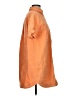 FRNCH 100% Cotton Orange Short Sleeve Button-Down Shirt Size S - photo 4