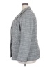 Lane Bryant Checkered-gingham Gray Blazer Size 20 - photo 5