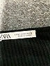 Zara Black Long Sleeve Top Size M - photo 7