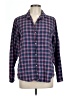 Grayson 100% Cotton Plaid Blue Long Sleeve Button-Down Shirt Size Lg (4) - photo 1