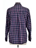 Grayson 100% Cotton Plaid Blue Long Sleeve Button-Down Shirt Size Lg (4) - photo 2