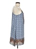 Blu Pepper Paisley Blue Casual Dress Size M - photo 4