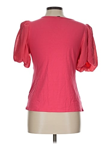Violets & Roses Short Sleeve Blouse (view 2)