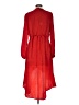 Cato 100% Polyester Red Casual Dress Size L - photo 2