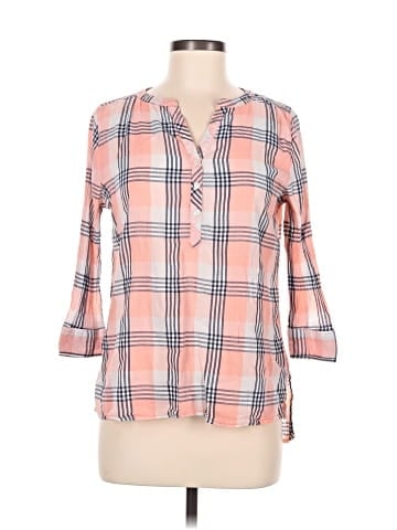 St. John's Bay 3/4 Sleeve Button-Down Shirt (view 1)