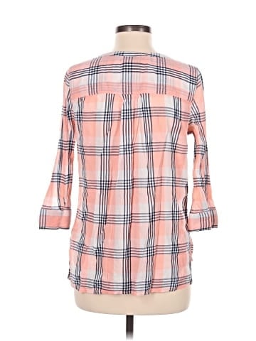 St. John's Bay 3/4 Sleeve Button-Down Shirt (view 2)