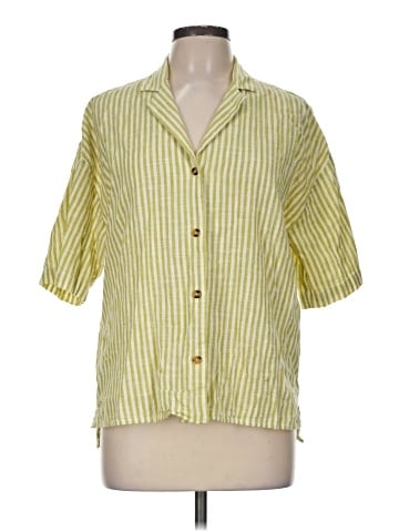 Billabong 3/4 Sleeve Button-Down Shirt (view 1)