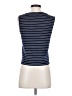 Max Studio Blue Sleeveless T-Shirt Size S - photo 2