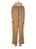 Just Be... 100% Polyester Tan Cargo Pants Size S - photo 1
