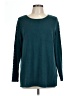 Soft Surroundings Teal Pullover Sweater Size L - photo 1