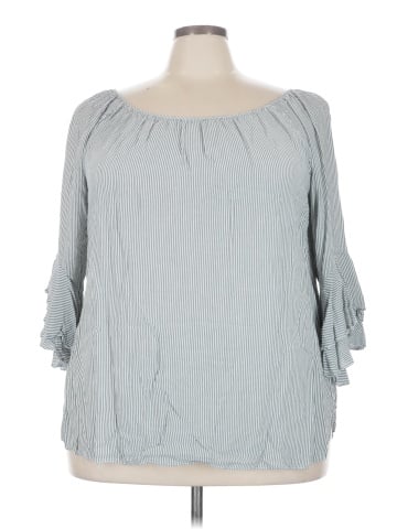Gibson Latimer 3/4 Sleeve Blouse (view 1)