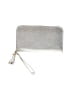 Madison West Metallic Silver Wristlet One size - photo 1