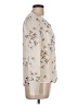 Fab'rik 100% Polyester Floral Ivory Long Sleeve Blouse Size L - photo 4