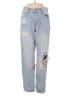 rue21 100% Cotton Color Block Blue Jeans Size 4 - photo 1
