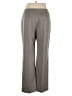 Le Suit 100% Polyester Chevron-herringbone Gray Dress Pants Size 12 - photo 2