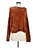 Pull&Bear Metallic Brown Pullover Sweater Size M - photo 1