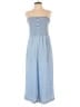 Versona 100% Lyocell Blue Jumpsuit Size L - photo 1