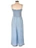 Versona 100% Lyocell Blue Jumpsuit Size L - photo 2