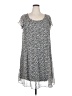KSL 100% Polyester Print Gray Casual Dress Size 18 - photo 1