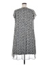 KSL 100% Polyester Print Gray Casual Dress Size 18 - photo 2