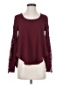 Altar'd State Burgundy Long Sleeve Top Size S - photo 1
