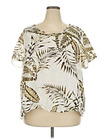 C&C California Short Sleeve Blouse (view 1)