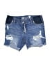Seven7 Blue Denim Shorts Size 6 - photo 1