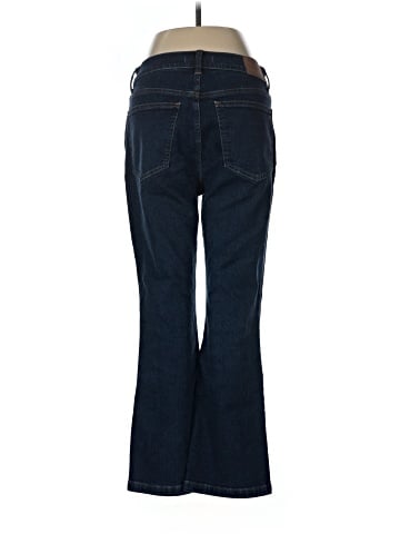 Madewell Kick Out Crop Jeans in Larkspur Wash (view 2)