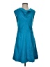 Marc by Marc Jacobs Solid Teal Casual Dress Size S - photo 1