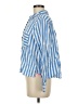 Vineyard Vines 100% Cotton Stripes Blue Long Sleeve Button-Down Shirt Size M - photo 5