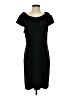MSK Solid Black Casual Dress Size S (estimated) - photo 1