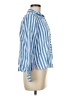 Vineyard Vines 100% Cotton Stripes Blue Long Sleeve Button-Down Shirt Size M - photo 4