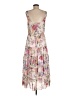 MARCHESA notte 100% Polyester Floral Pink Cocktail Dress Size 8 - photo 2