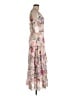 MARCHESA notte 100% Polyester Floral Pink Cocktail Dress Size 8 - photo 4